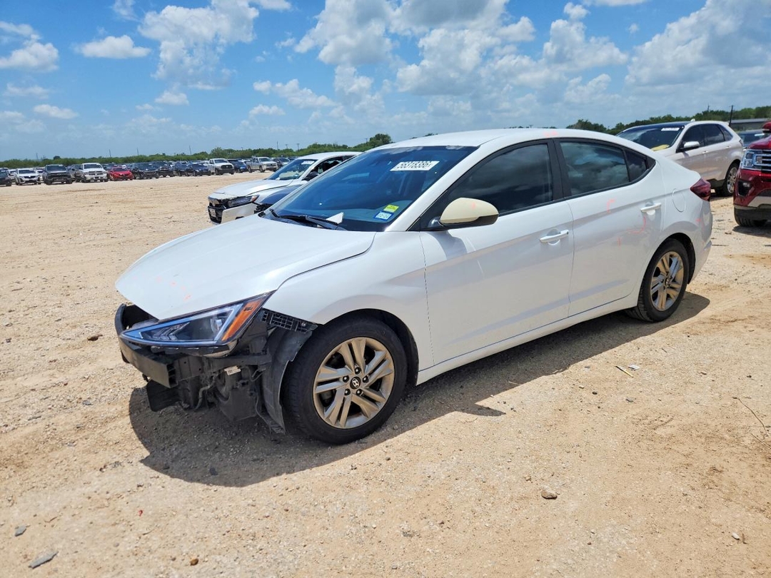 Vista de 2019 HYUNDAI ELANTRA SEL, ángulo 1