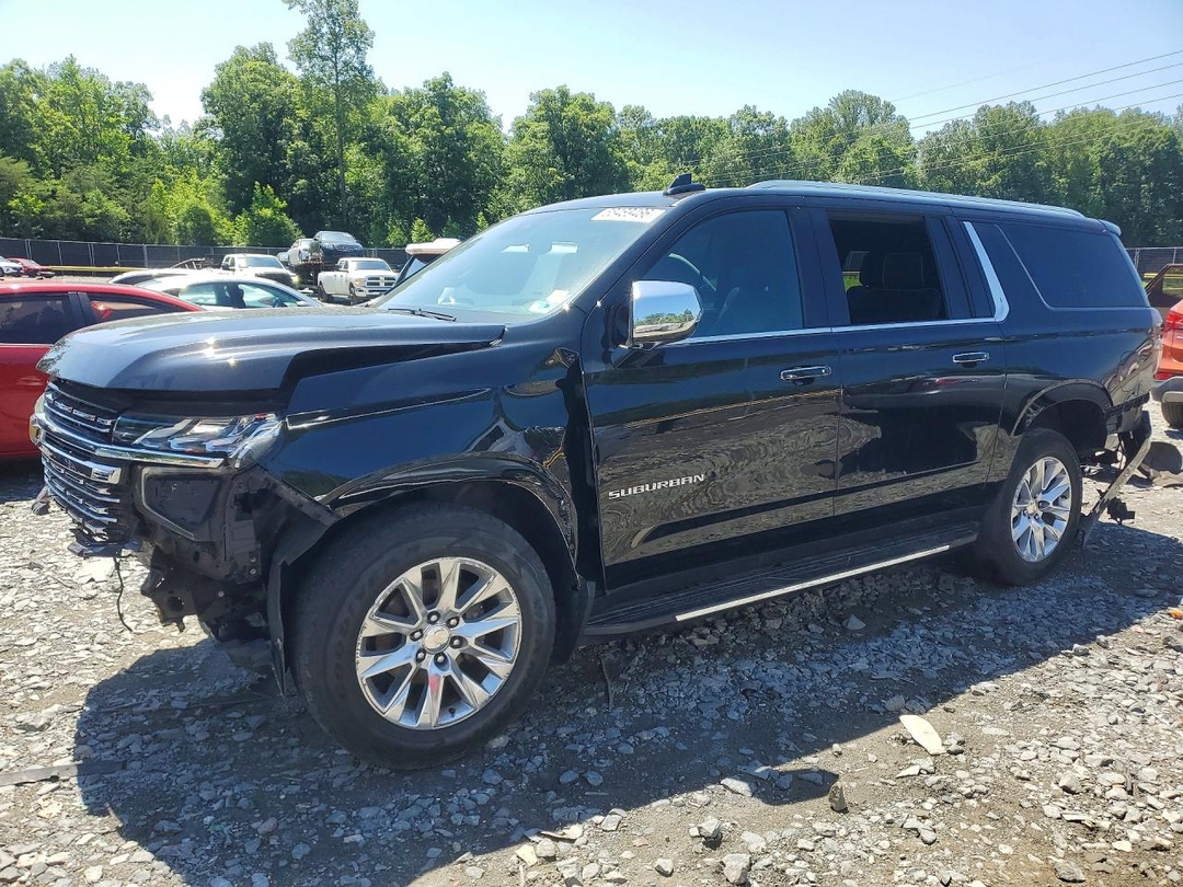 منظر 2023 CHEVROLET SUBURBAN K1500 PREMIER، زاوية 1
