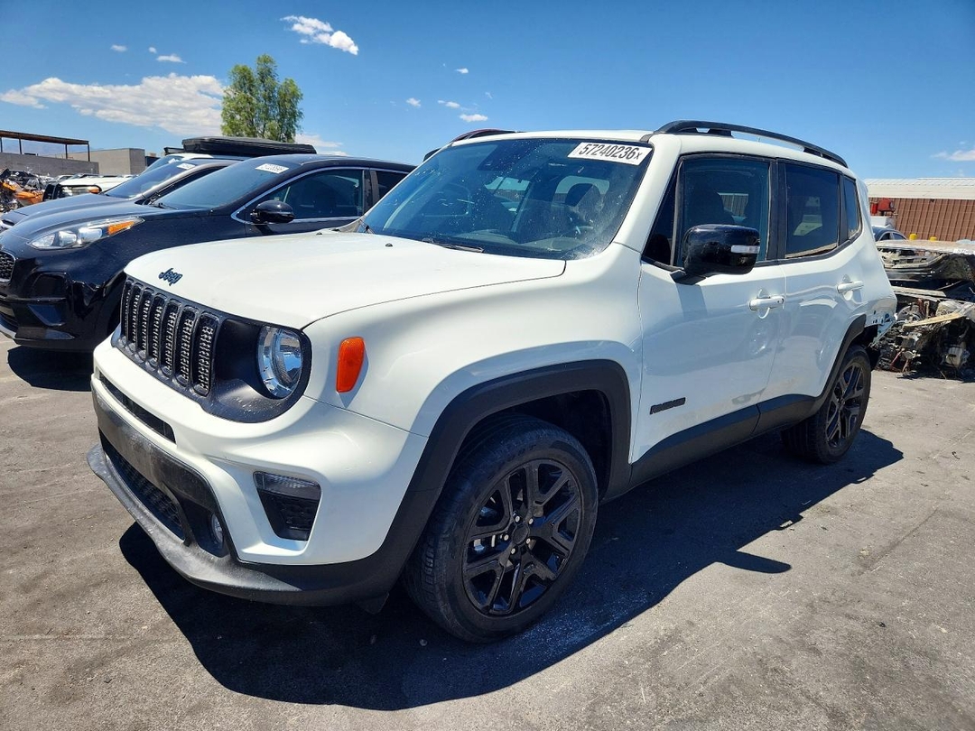 Vedere 2023 JEEP RENEGADE ALTITUDE, unghi 1