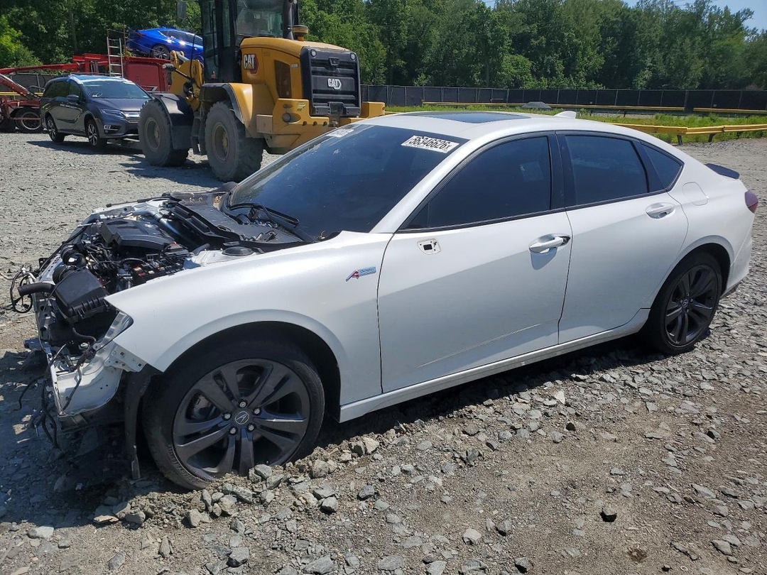 منظر 2023 ACURA TLX TECH A، زاوية 1