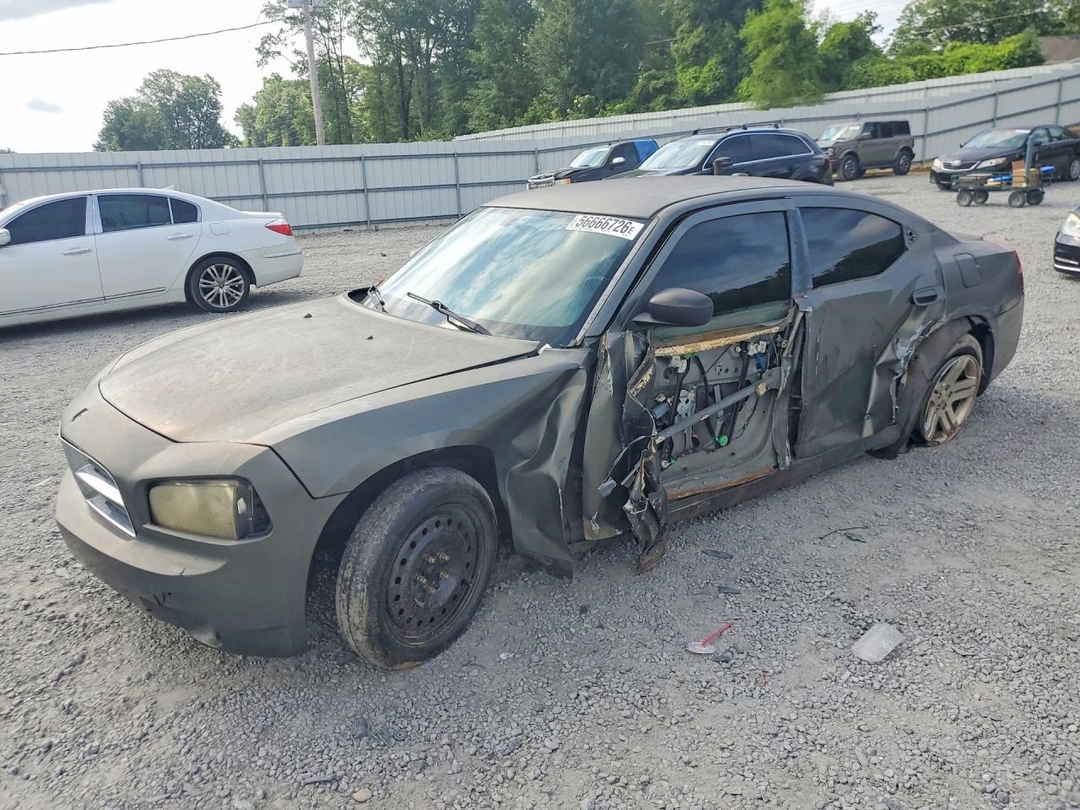 منظر 2009 DODGE CHARGER SXT، زاوية 1