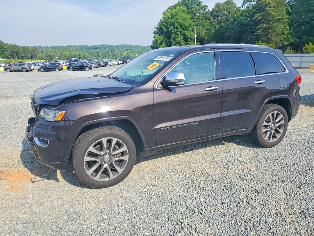 Vue de 2017 JEEP GRAND CHEROKEE OVERLAND, angle 1