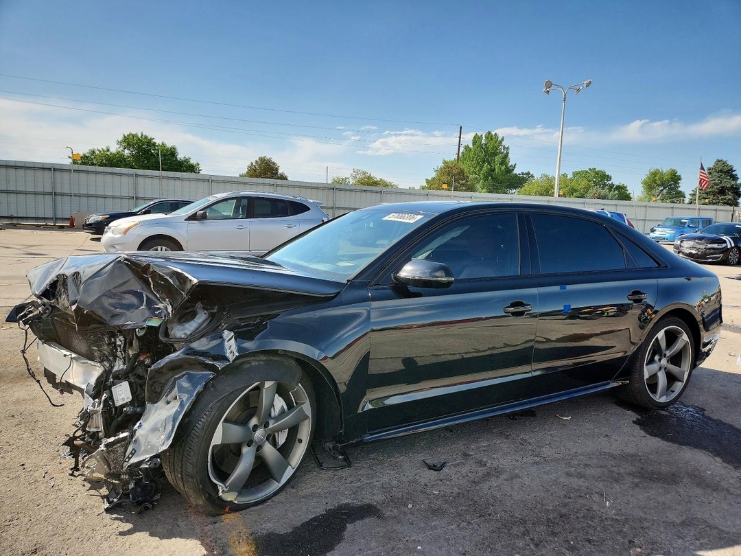 Вид 2017 AUDI A8 L QUATTRO/SPORT, угол 1