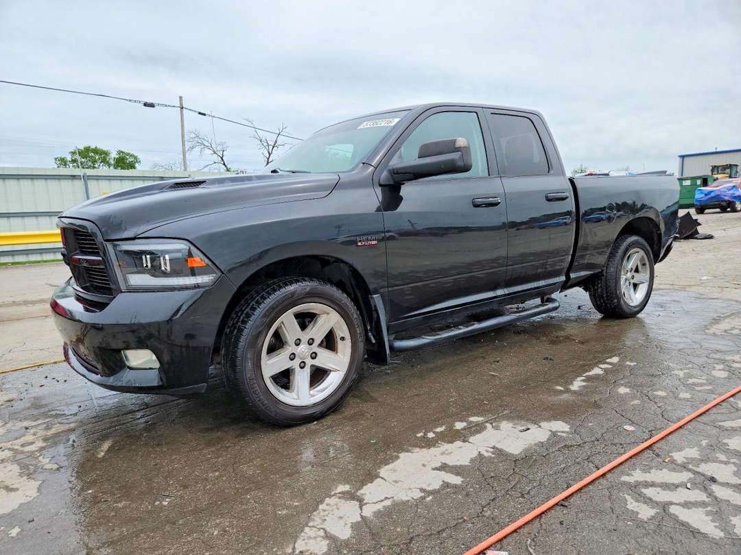 Vista de 2011 DODGE RAM 1500, ángulo 1