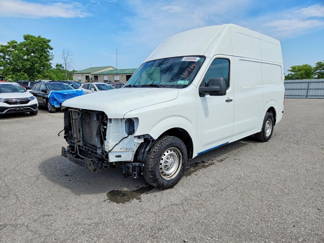Вид 2014 NISSAN NV 2500 DELIVERY VAN, угол 1