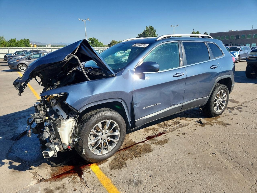 Vedere 2020 JEEP CHEROKEE LATITUDE PLUS, unghi 1