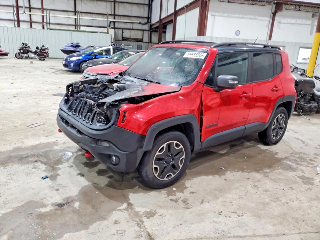 Вид 2017 JEEP RENEGADE TRAILHAWK, угол 1