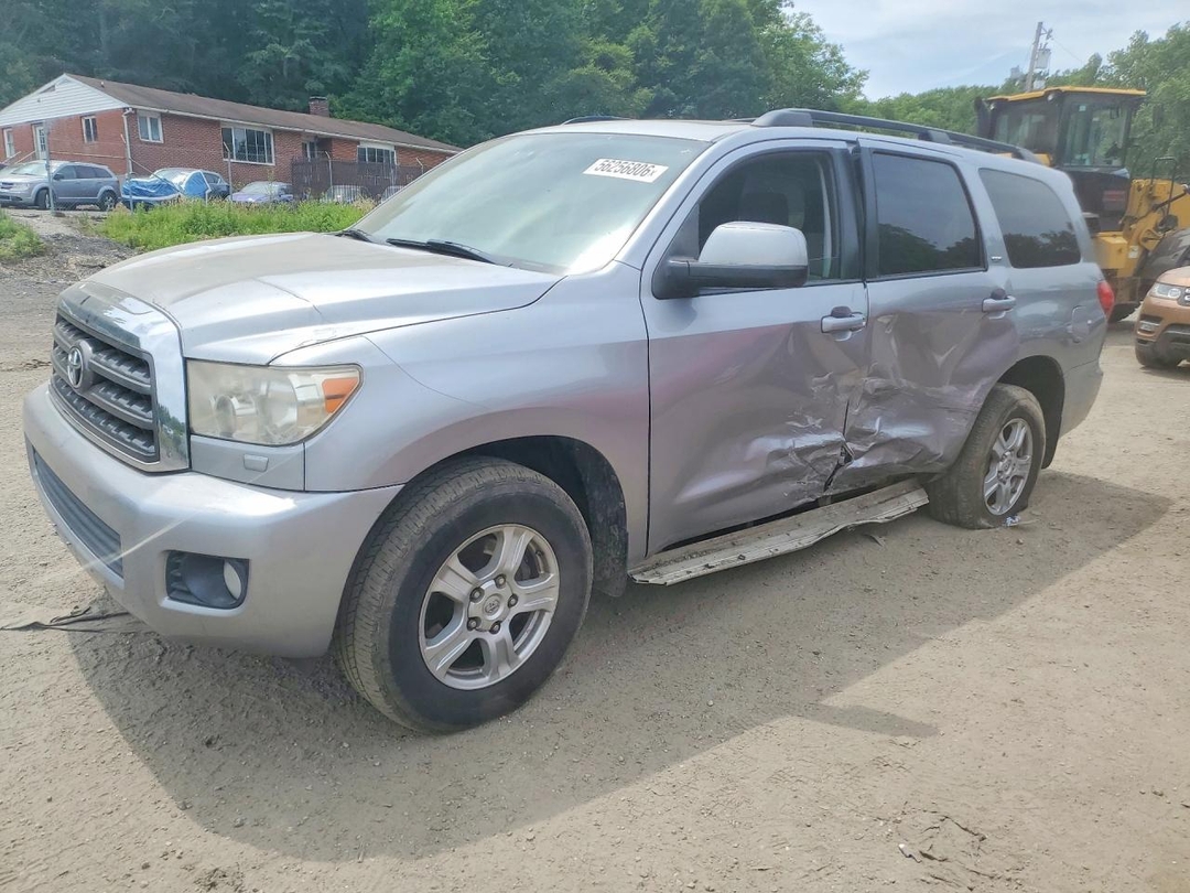 Vista de 2012 TOYOTA SEQUOIA SR5, ángulo 1