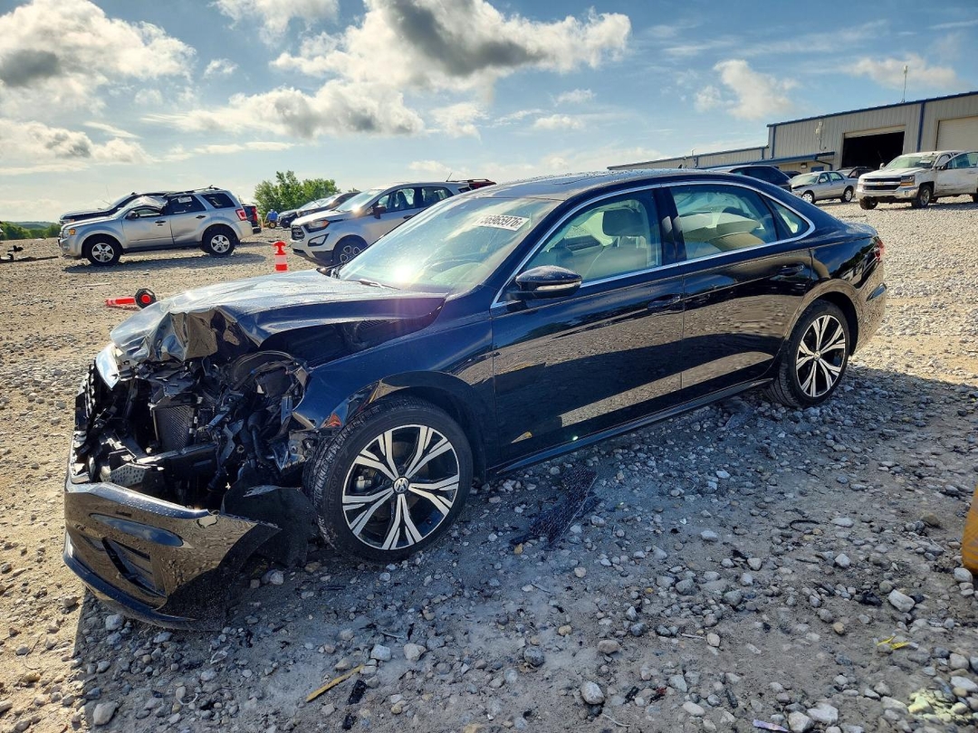 Вид 2020 VOLKSWAGEN PASSAT SEL, угол 1