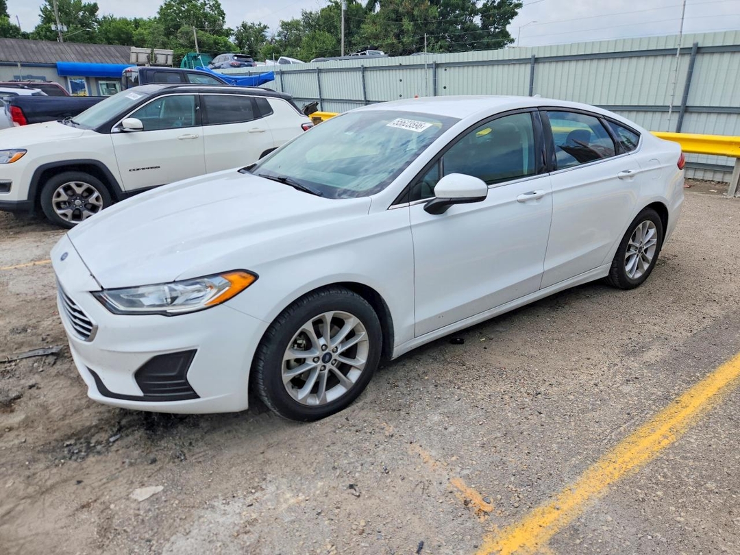Вид 2019 FORD FUSION, угол 1