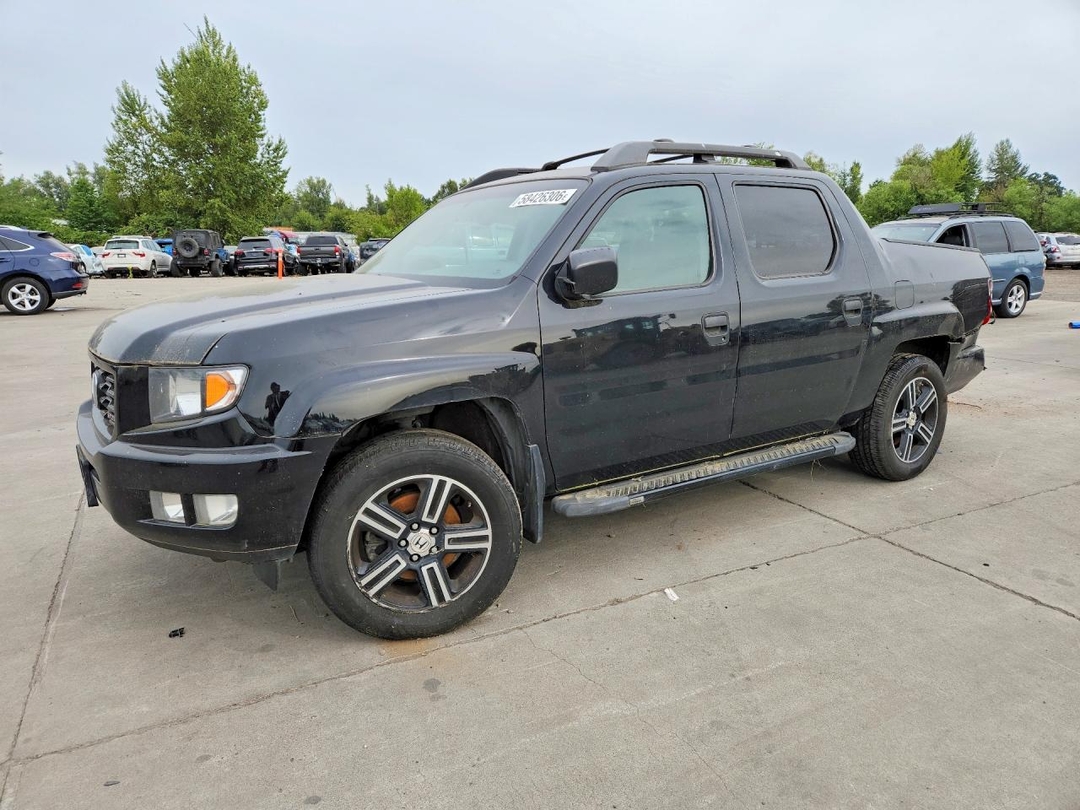 Vue de 2017 HONDA RIDGELINE, angle 1