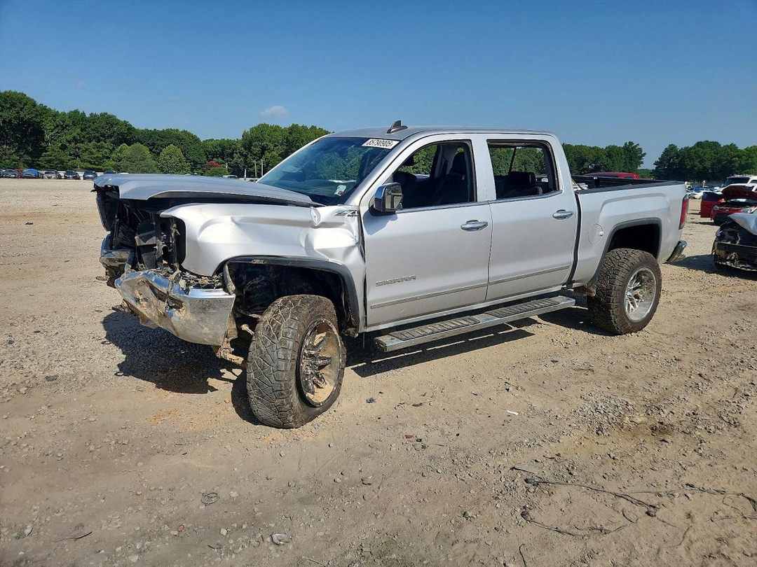 Vue de 2018 GMC SIERRA K1500 SLT, angle 1