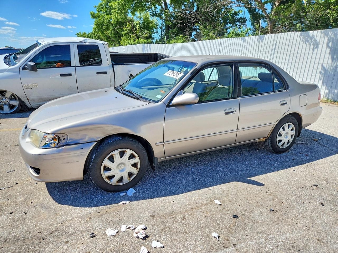 Вид 2002 TOYOTA COROLLA, угол 1
