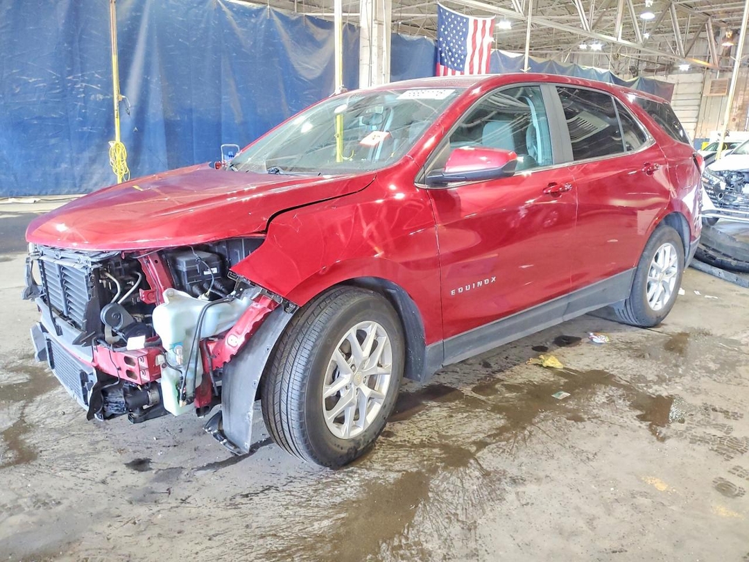 Vue de 2024 CHEVROLET EQUINOX LT, angle 1