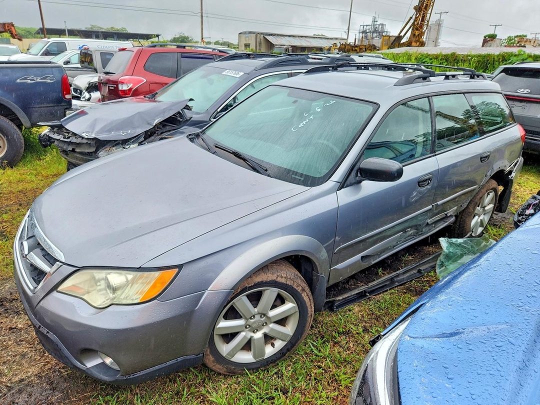 Vista de 2009 SUBARU OUTBACK 2.5I, ángulo 1