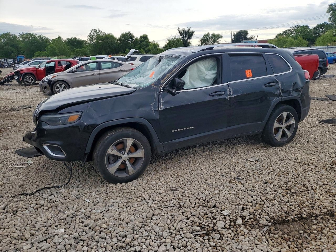 Vedere 2019 JEEP CHEROKEE LIMITED, unghi 1
