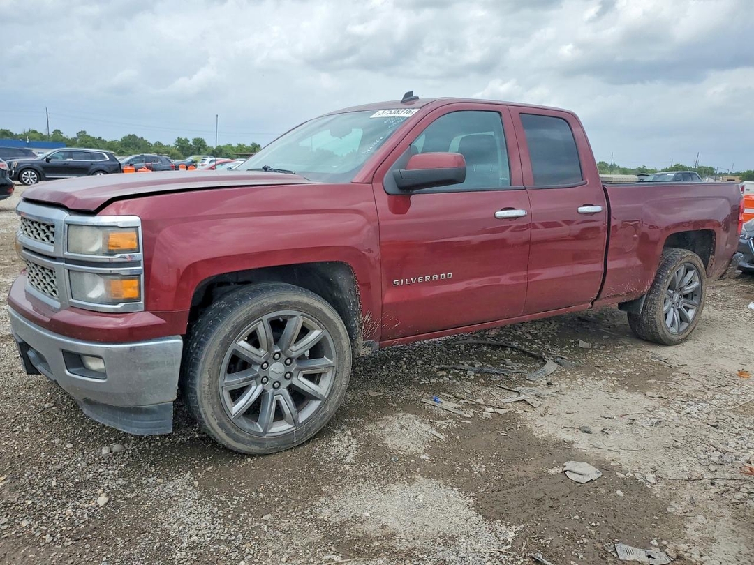 Vista de 2014 CHEVROLET SILVERADO C1500 LT, ángulo 1