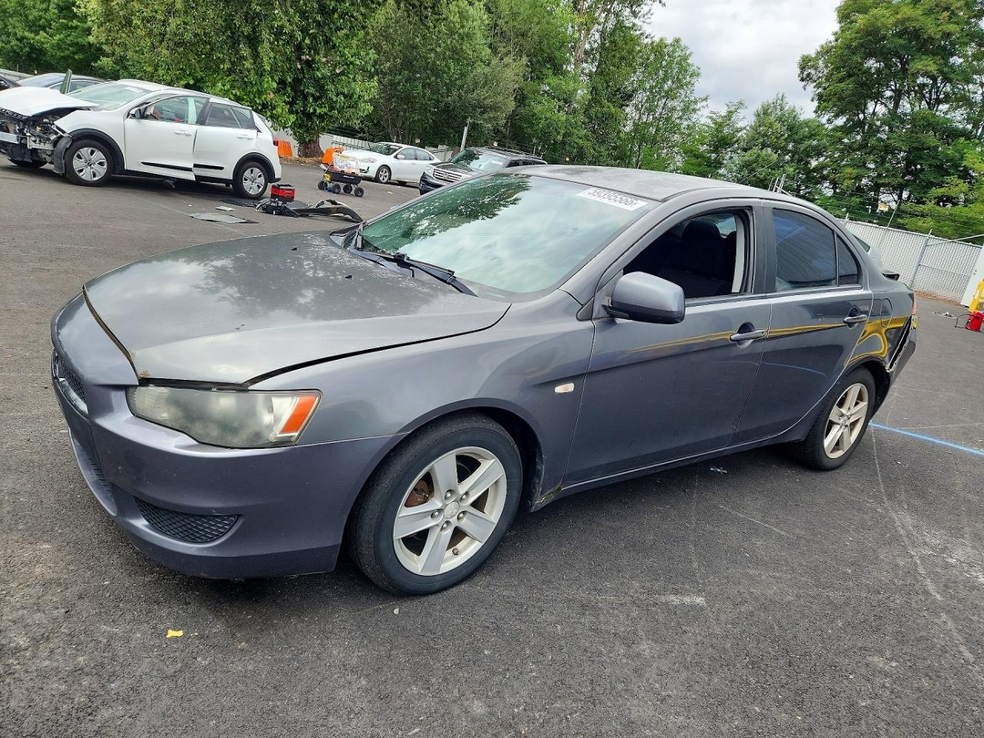 Вид 2008 MITSUBISHI LANCER ES, угол 1