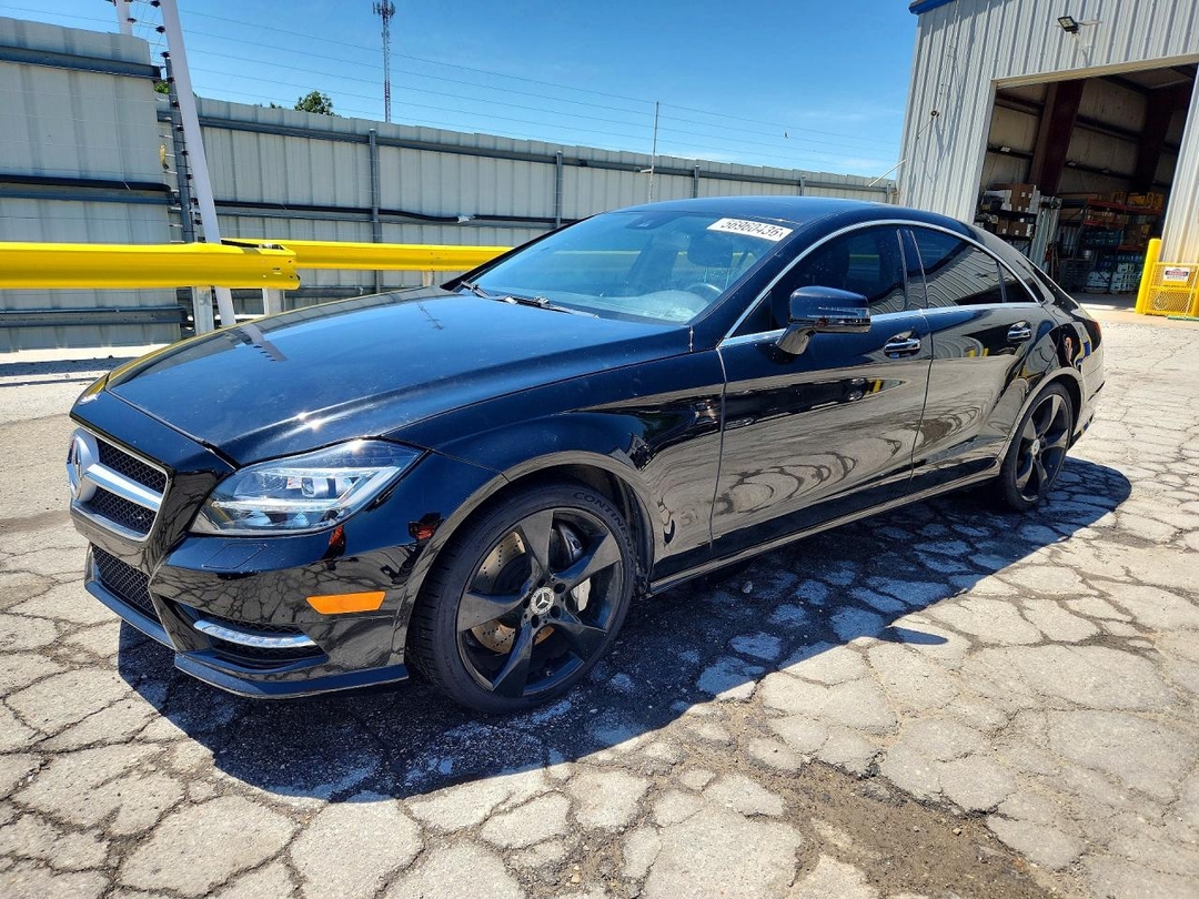 منظر 2014 MERCEDES-BENZ CLS 550، زاوية 1