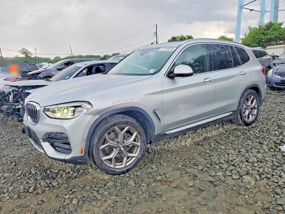 Vista de 2020 BMW X3 XDRIVE30I, ángulo 1