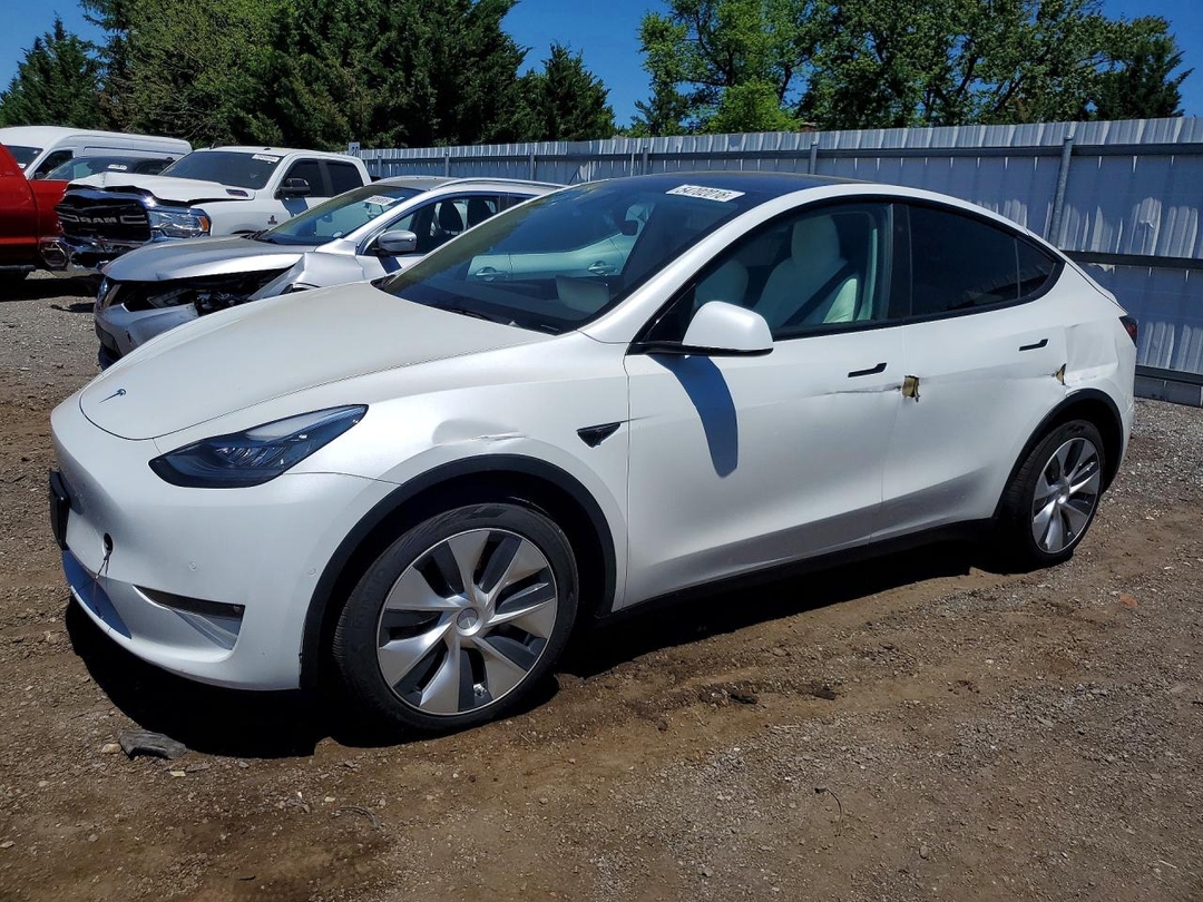 Vedere 2021 TESLA MODEL Y, unghi 1
