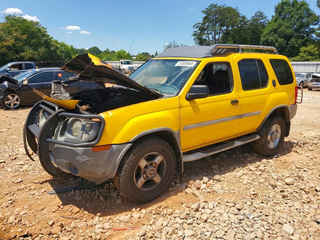 Vista de 2002 NISSAN XTERRA XE-V6, ángulo 1