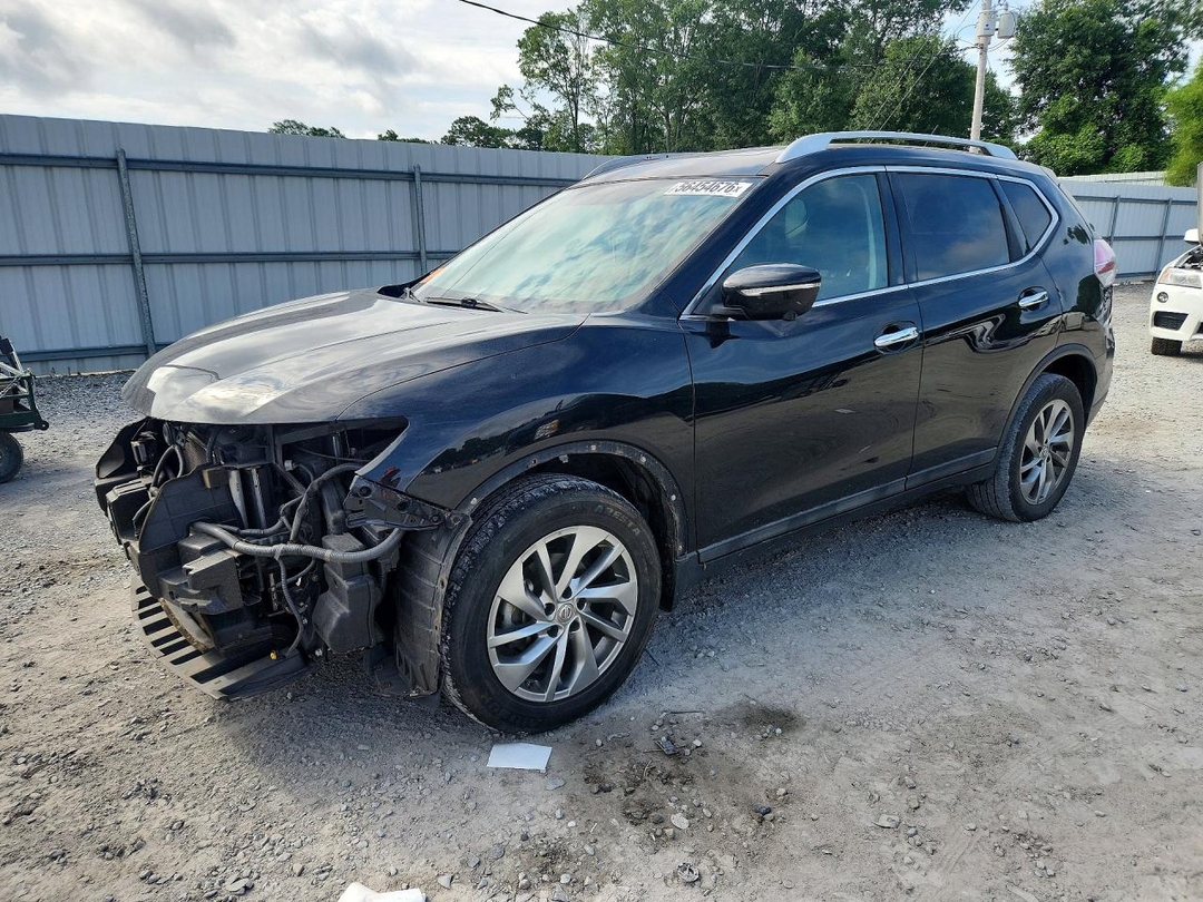 Вид 2015 NISSAN ROGUE SL, угол 1