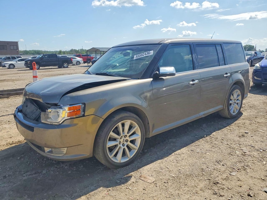 Vista de 2012 FORD FLEX LIMITED, ángulo 1