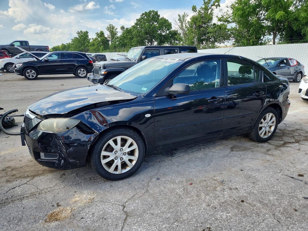 Вид 2008 MAZDA 3 I, угол 1