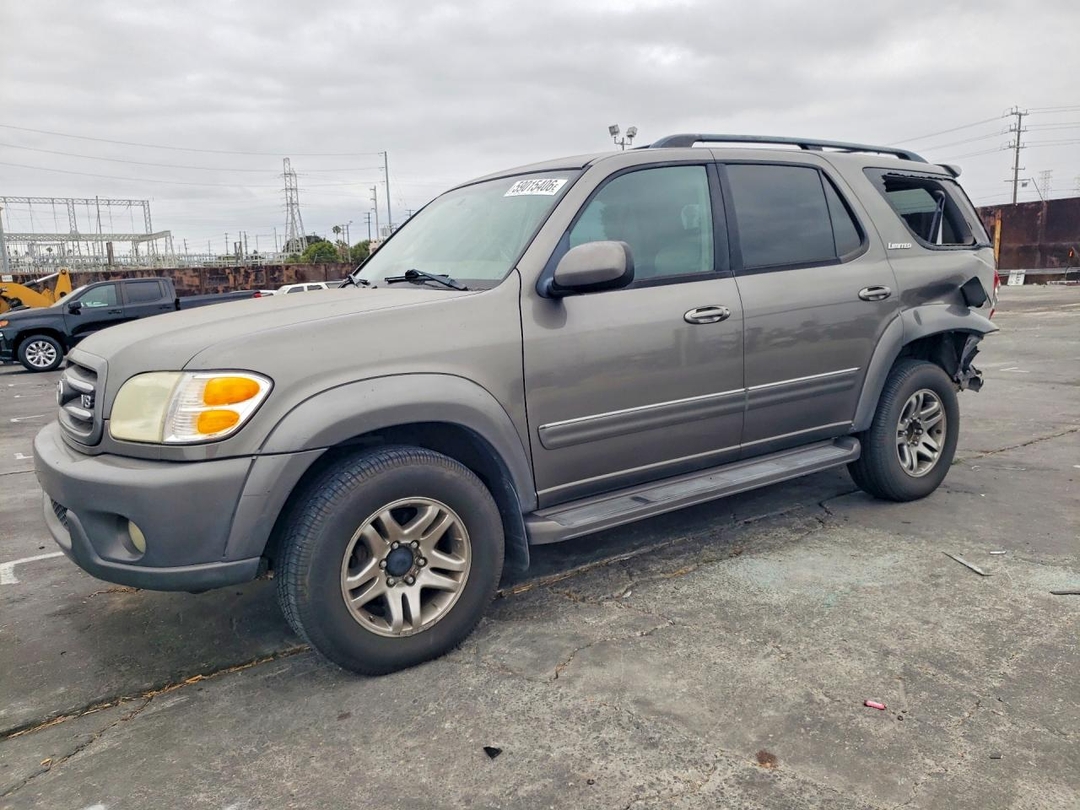 Vue de 2004 TOYOTA SEQUOIA LIMITED, angle 1