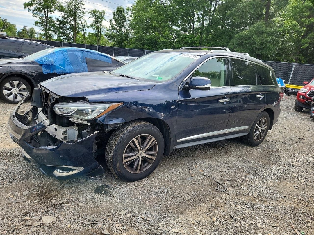 Vista de 2017 INFINITI QX60 BASE, ángulo 1