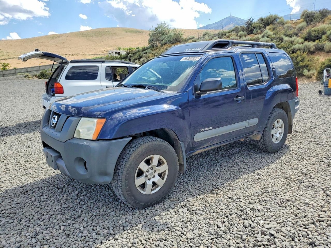 Vue de 2007 NISSAN XTERRA X, angle 1