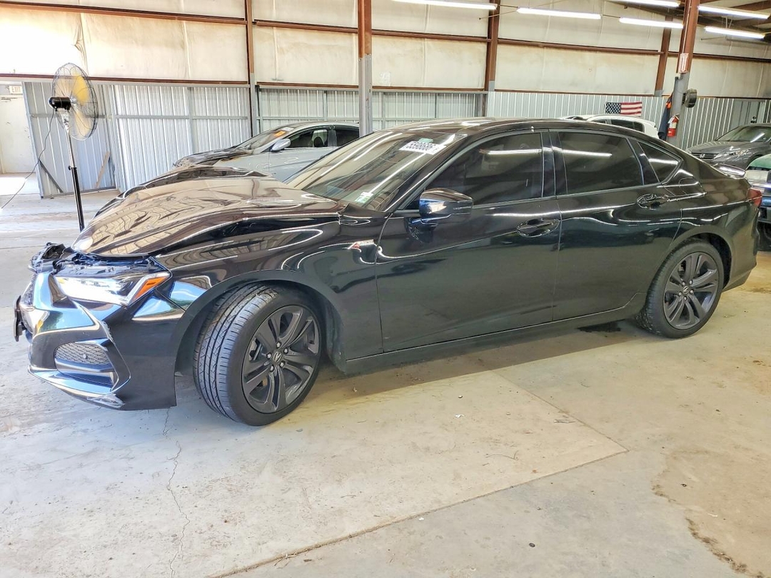 Vista de 2023 ACURA TLX TECH A, ángulo 1