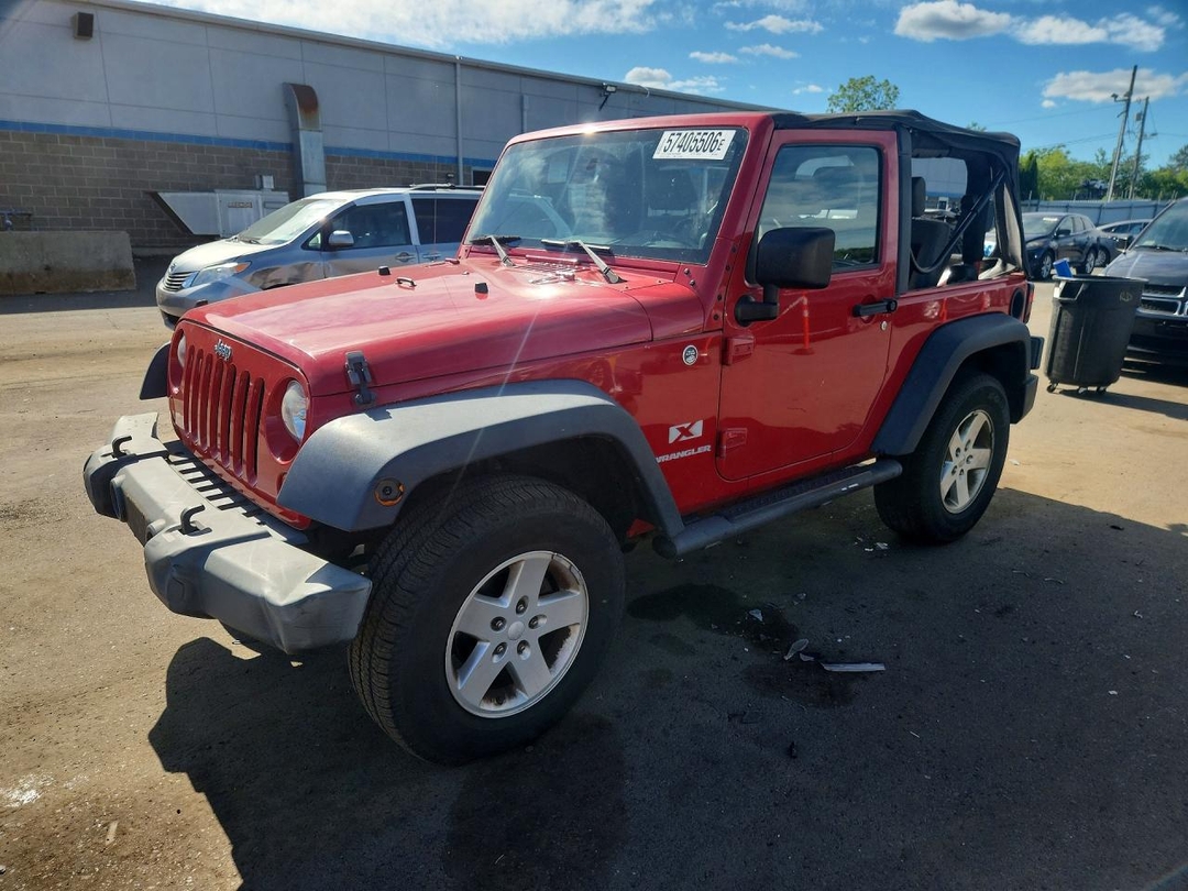 منظر 2009 JEEP WRANGLER X، زاوية 1