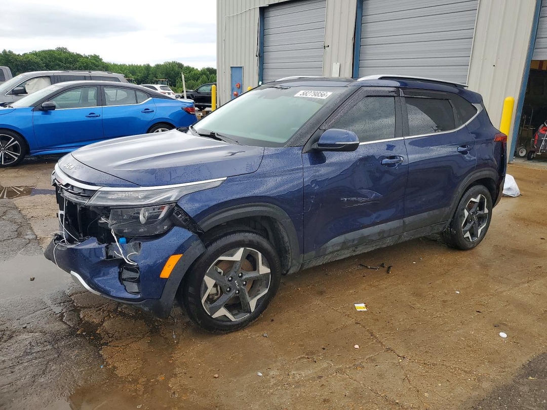 Вид 2024 KIA SELTOS EX, угол 1
