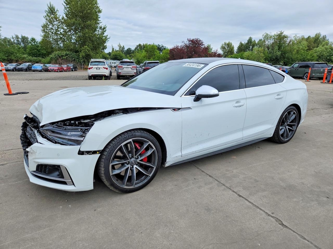 منظر 2018 AUDI S5 PRESTIGE، زاوية 1