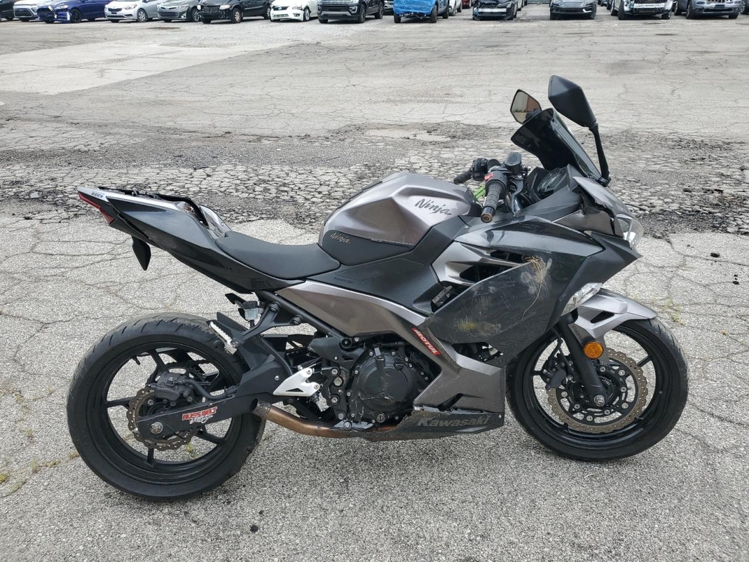 Vista de 2021 KAWASAKI EX400, ángulo 1