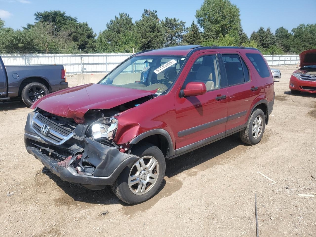 Vue de 2004 HONDA CR-V EX, angle 1
