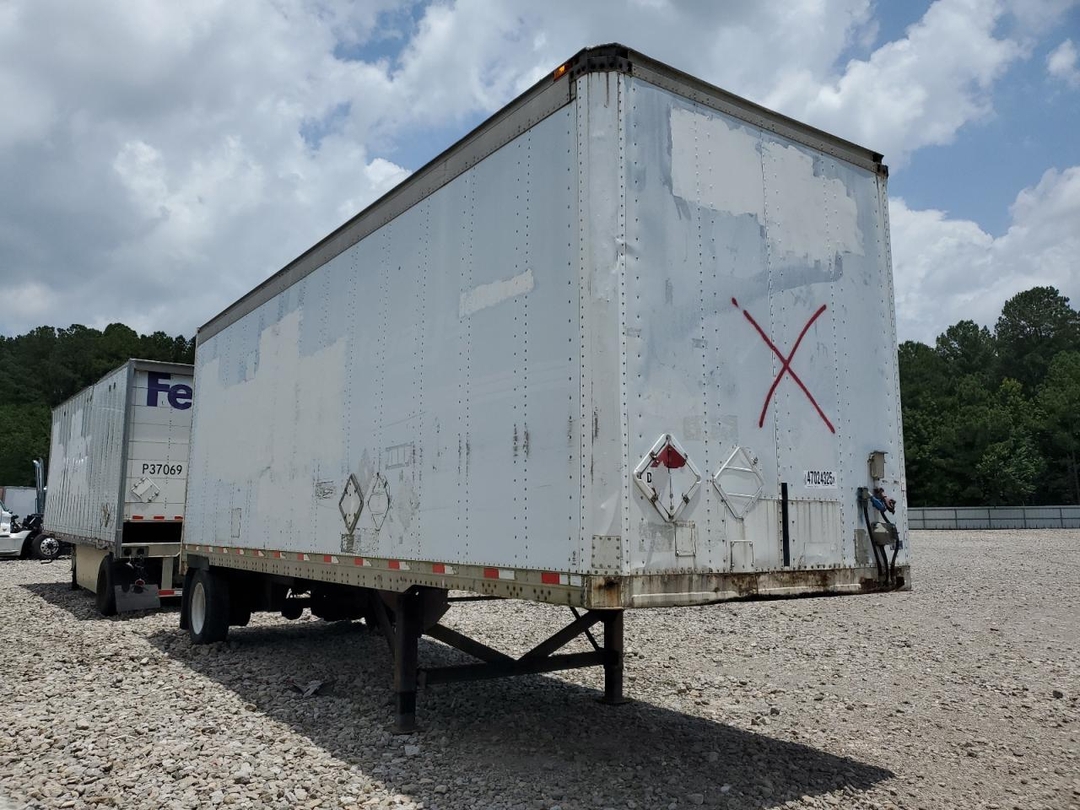 Vista de 2001 MONON 28 DRY VAN TRAILER, ángulo 1