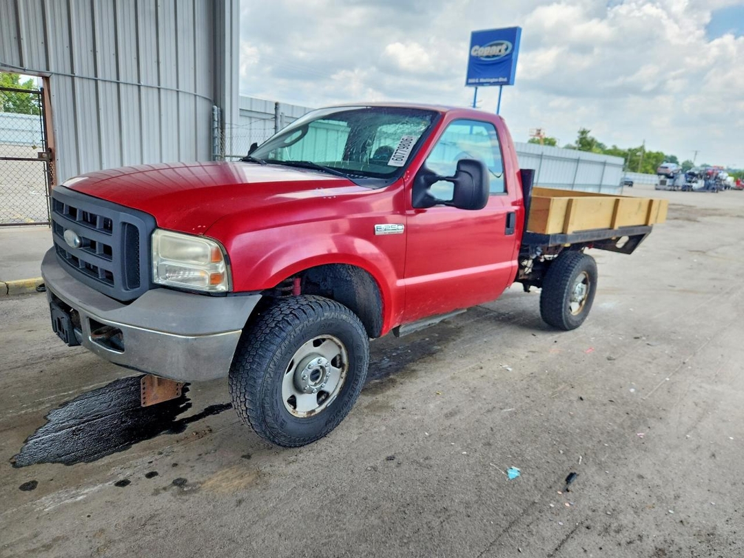 Вид 2005 FORD F250 SUPER DUTY, угол 1