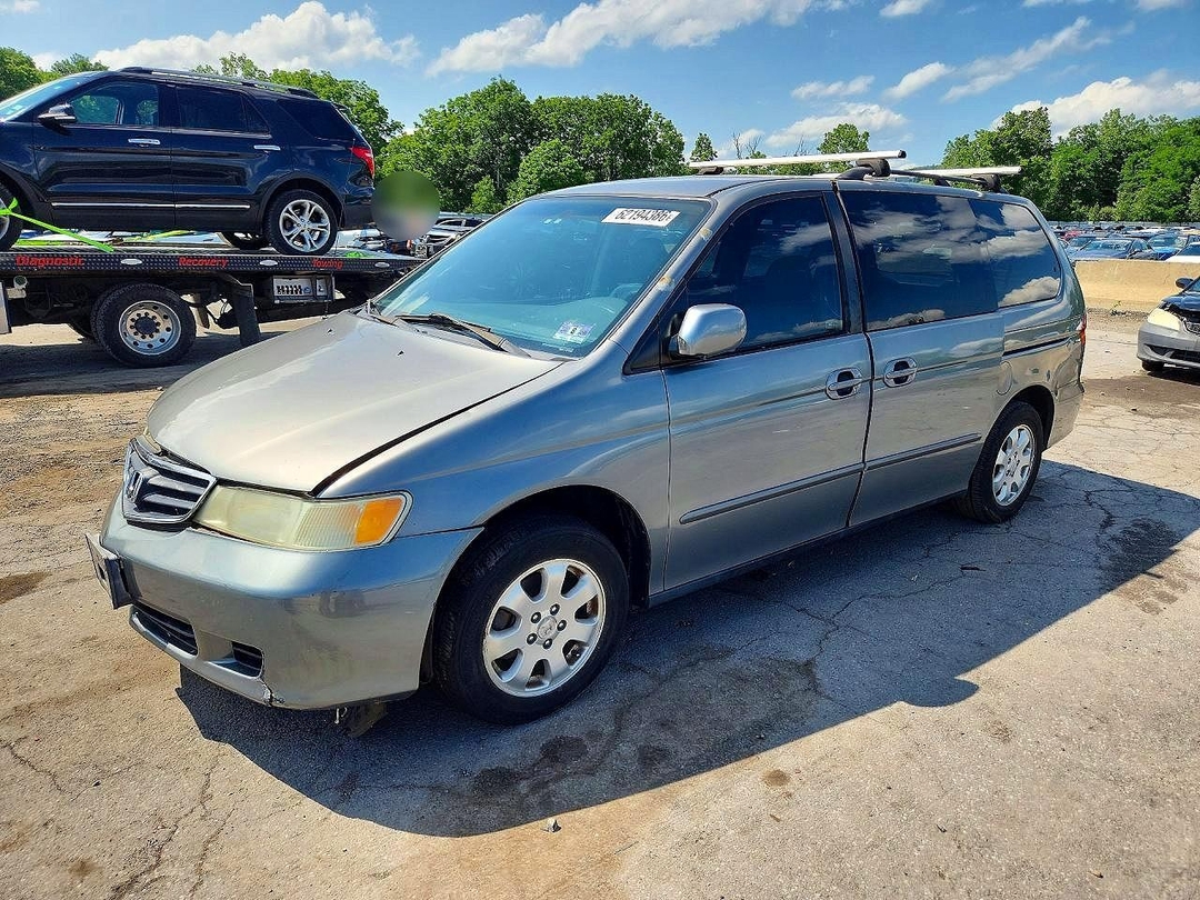 Vista de 2002 HONDA ODYSSEY EXL, ángulo 1
