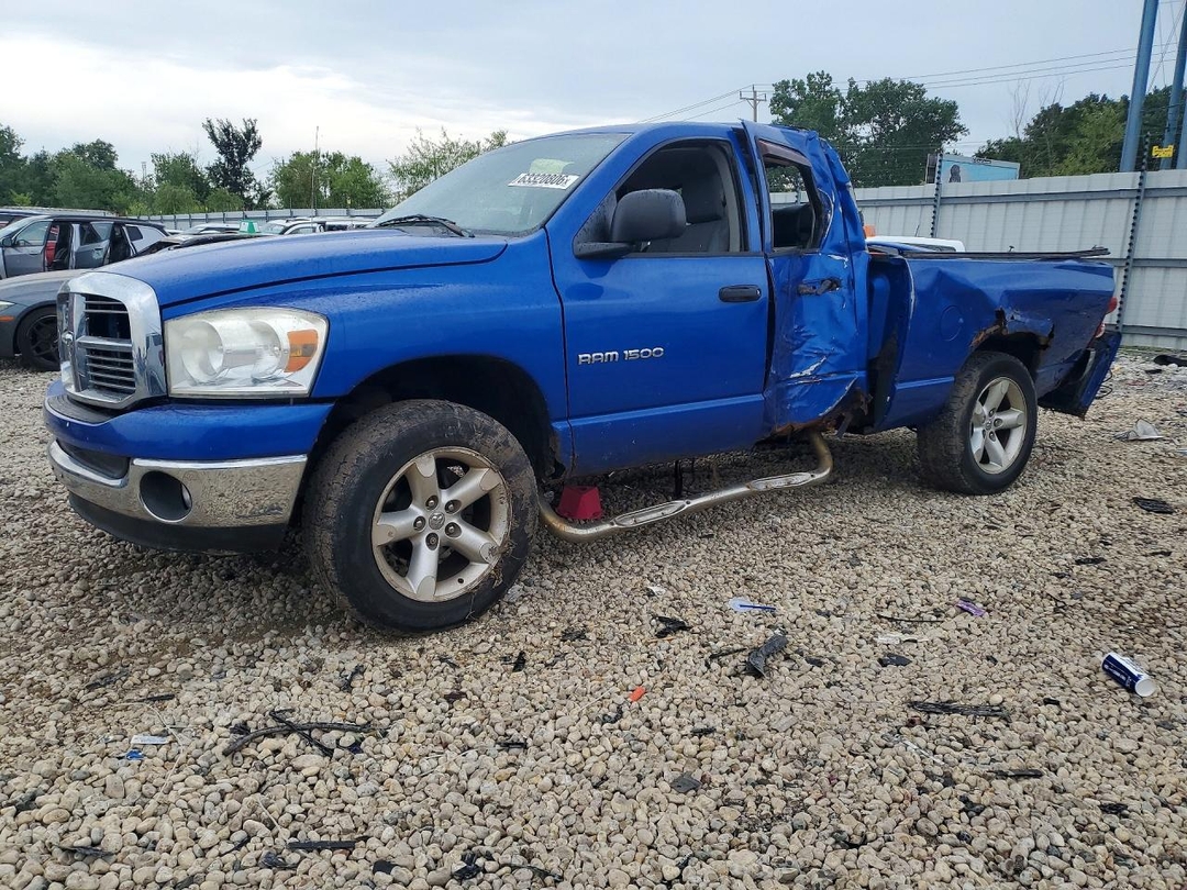 Vue de 2007 DODGE RAM 1500 ST, angle 1
