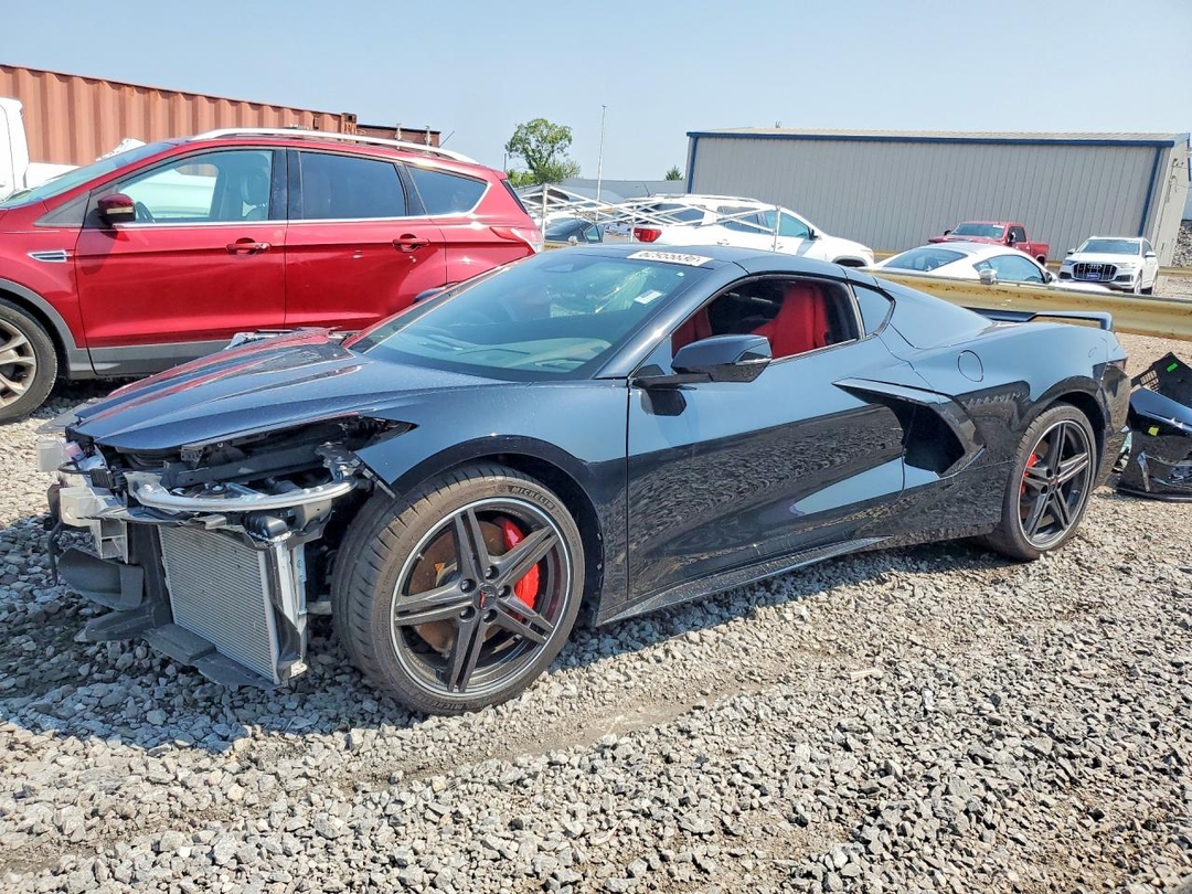 Vue de 2024 CHEVROLET CORVETTE STINGRAY 1LT, angle 1