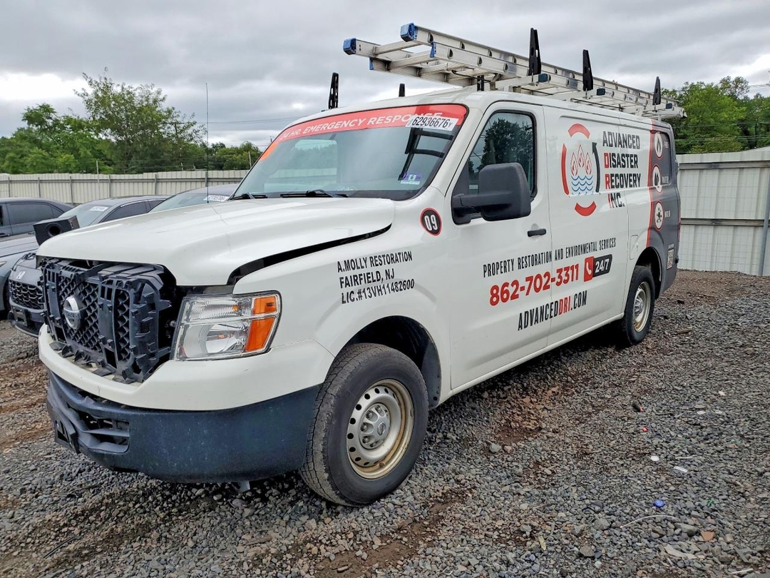 منظر 2019 NISSAN NV 2500 DELIVERY VAN، زاوية 1