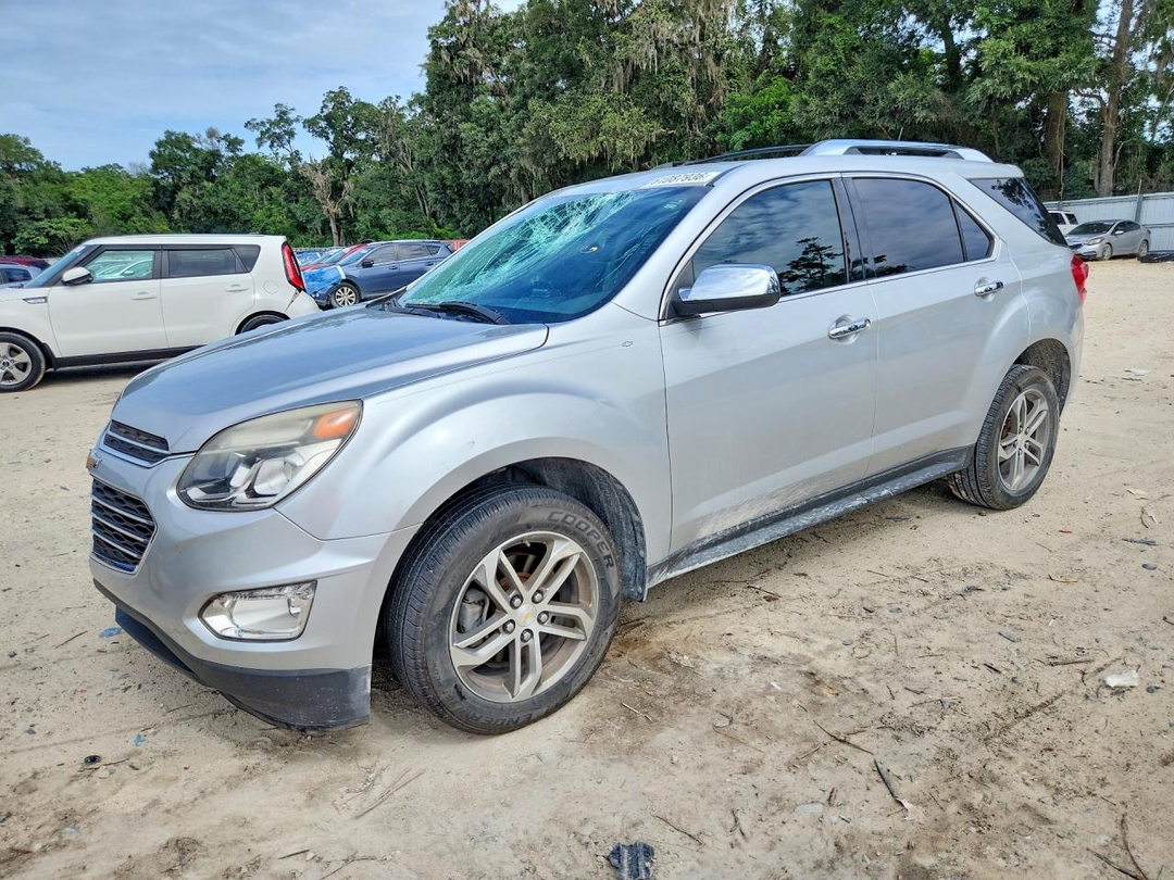 Вид 2016 CHEVROLET EQUINOX LTZ, угол 1