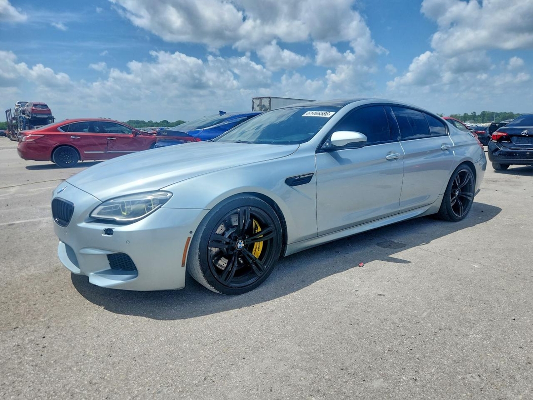 Вид 2016 BMW M6 GRAN COUPE, угол 1