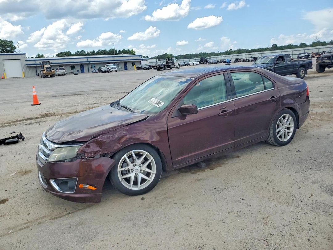 Vista de 2012 FORD FUSION SEL, ángulo 1