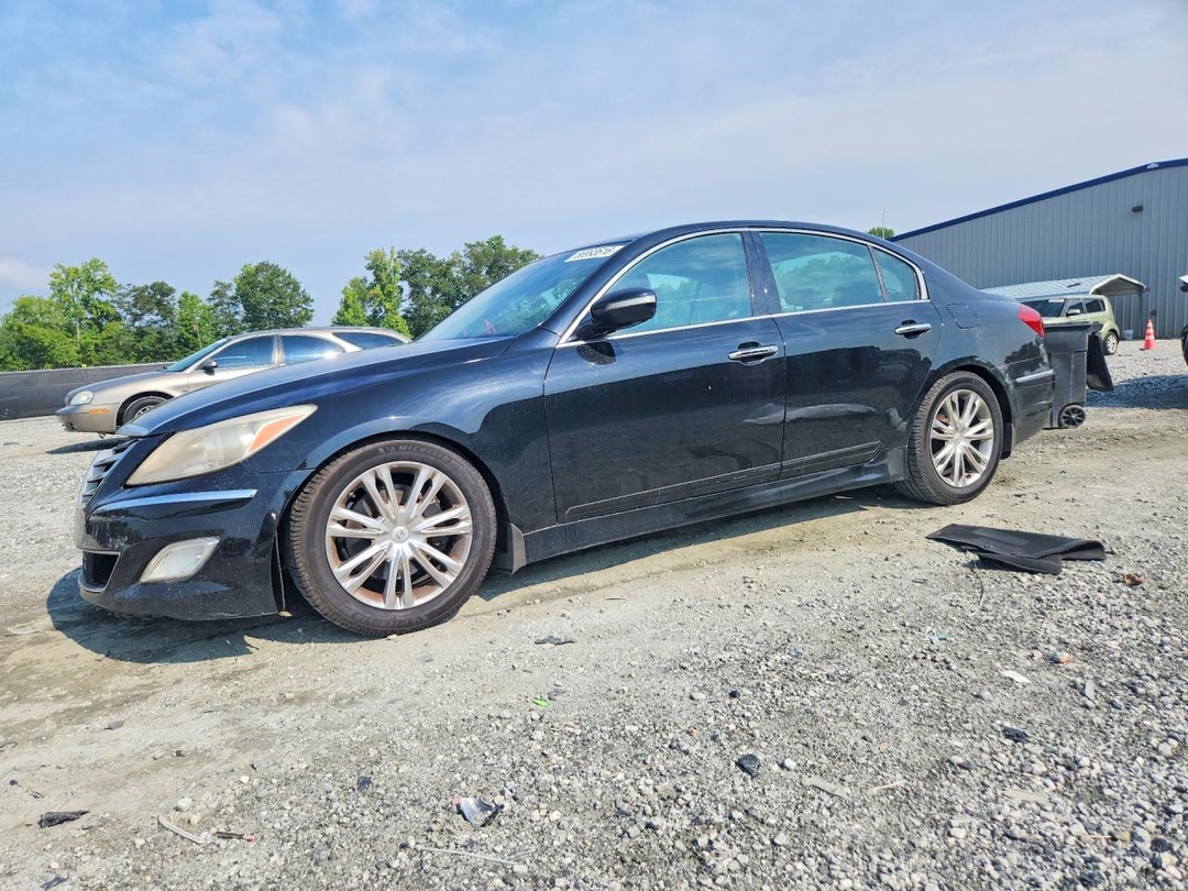 منظر 2012 HYUNDAI GENESIS 3.8L، زاوية 1