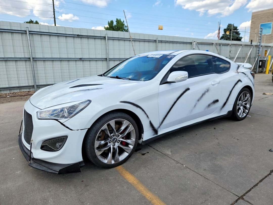 منظر 2014 HYUNDAI GENESIS COUPE 2.0T، زاوية 1
