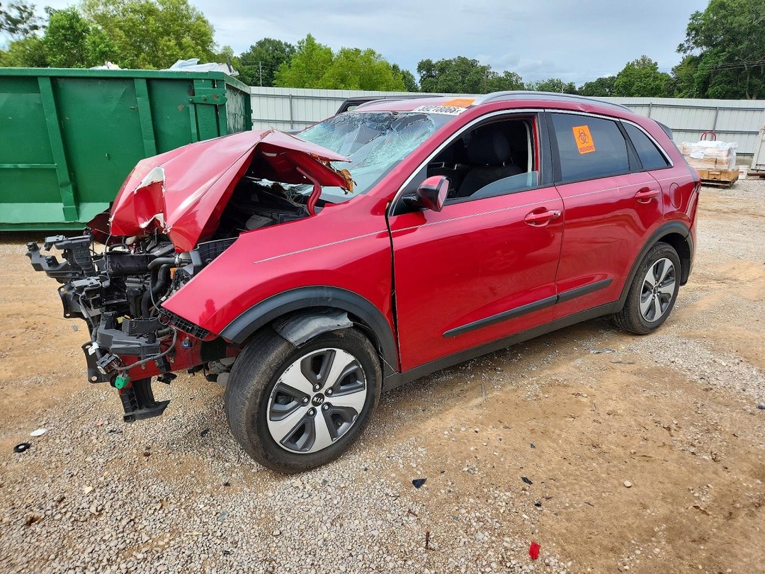 Вид 2017 KIA NIRO LX, угол 1